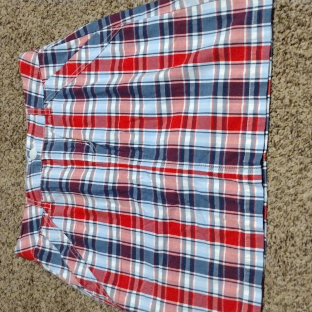 Croft & Barrow plaid skirt size 4